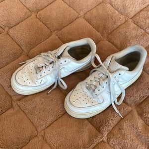 Nike Air Force 1 leather shoes